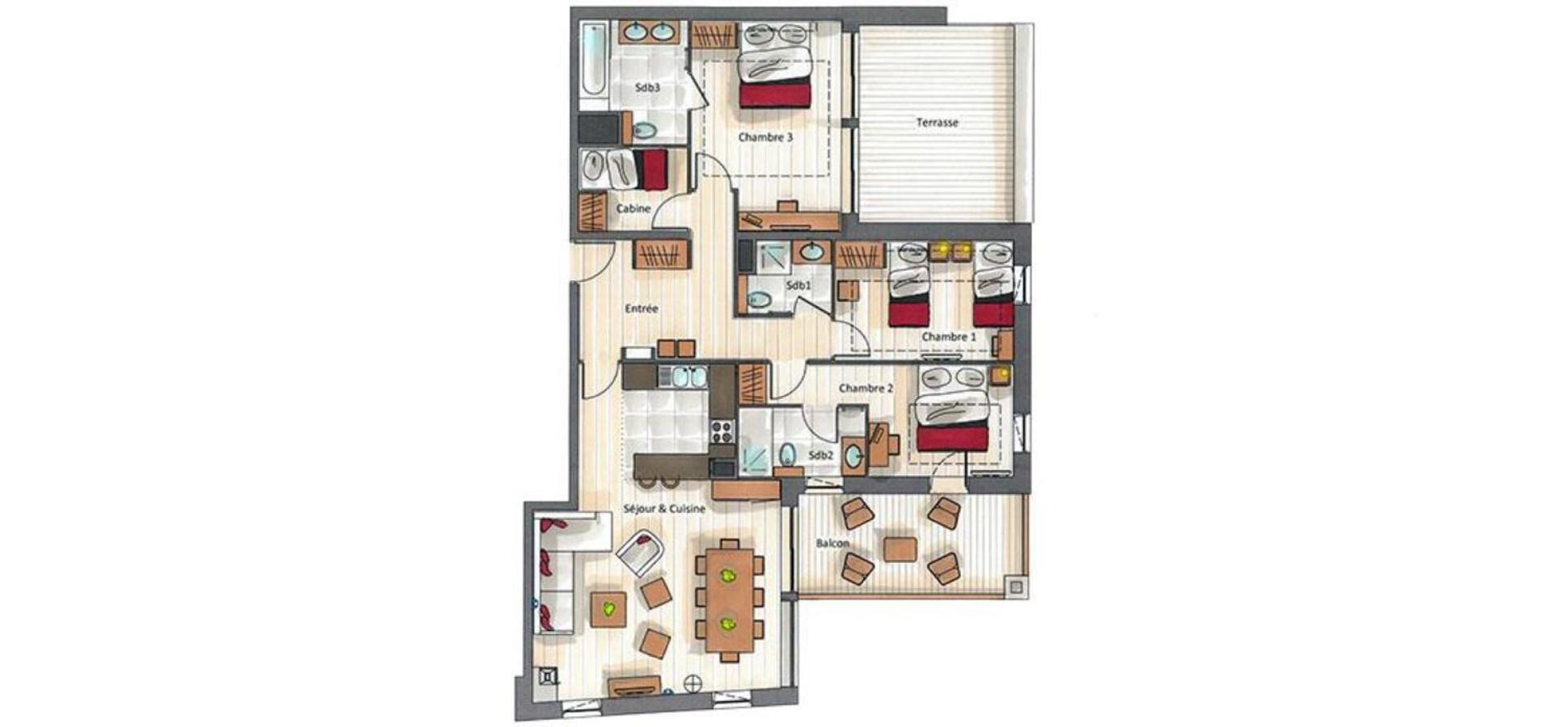 Keystone Lodge By Alpine Resorts 쿠쉐벨 객실 사진